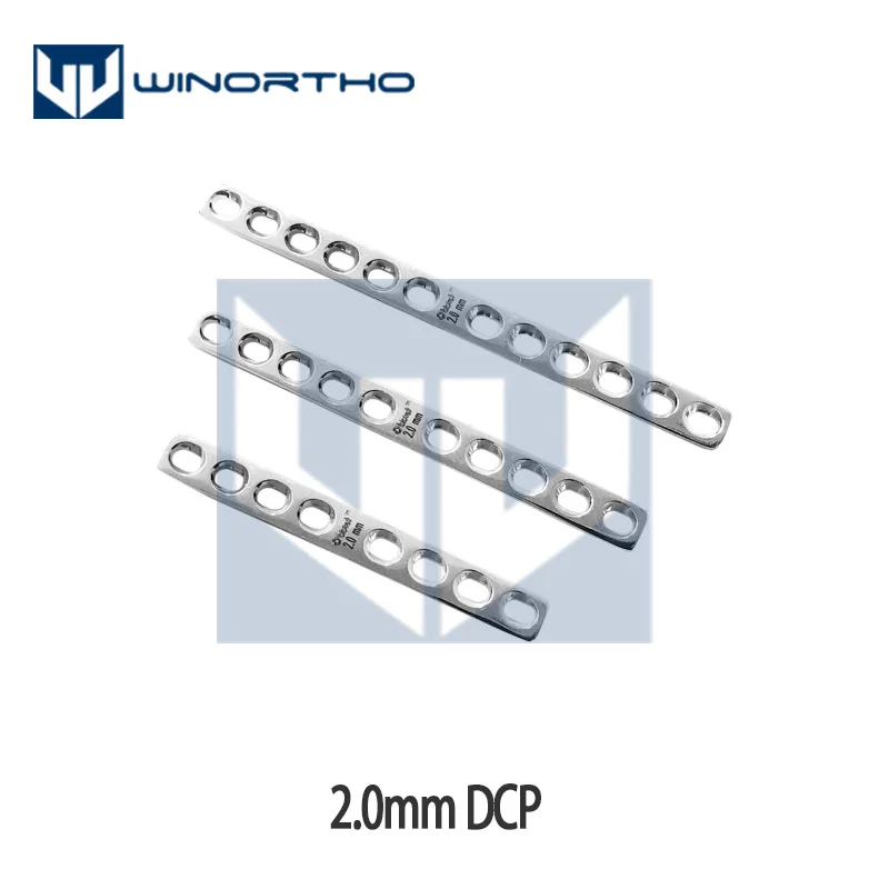 2.7mm veterinary DCP Orthopedic Plate Stainless Steel trauma bone plates animal dynamic compression
