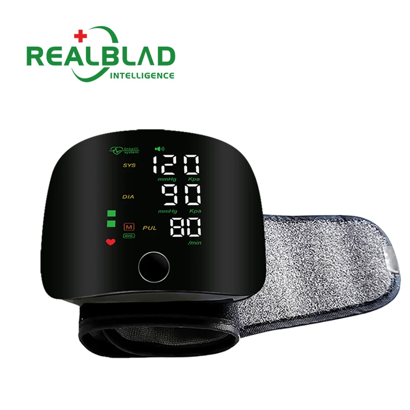 Rechargeable Digital Baumanometer Blood Pressure Meter  Electronic Sphygmomanometer  Wrist Tensiometer watch bp Digital Machine