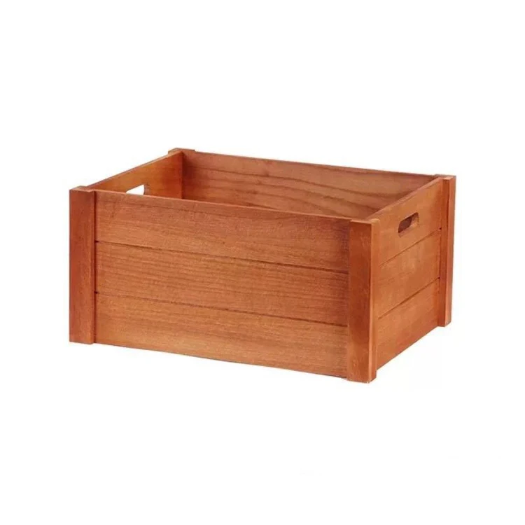 
High Quality Small Mini Faux Wood Crate Transport Boxes For Shipping 