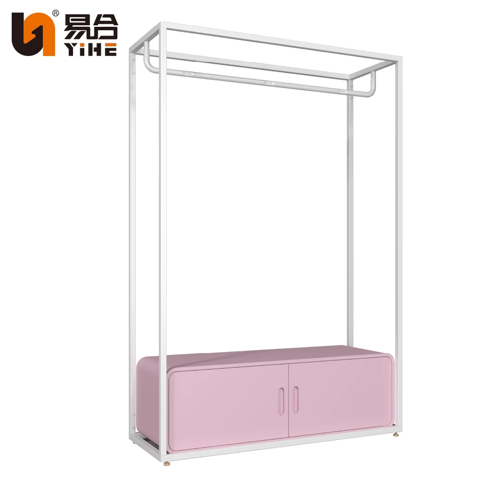 Clothing Rack Heavy Duty for Hanging Clothes, Freestanding Closet Organizer System, Metal Frame of Garment Rack