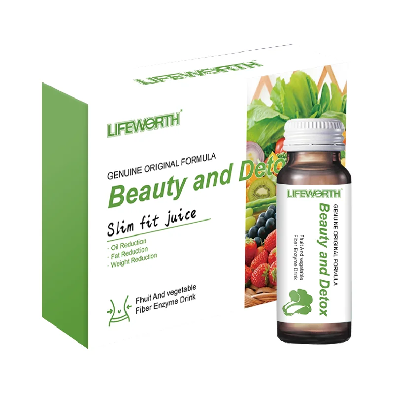 Lifeworth Fruity Juicy Detox Natural Kiwi Fruit Juice Slimming Drink Cleanse Body Beauty Vitamin Powder