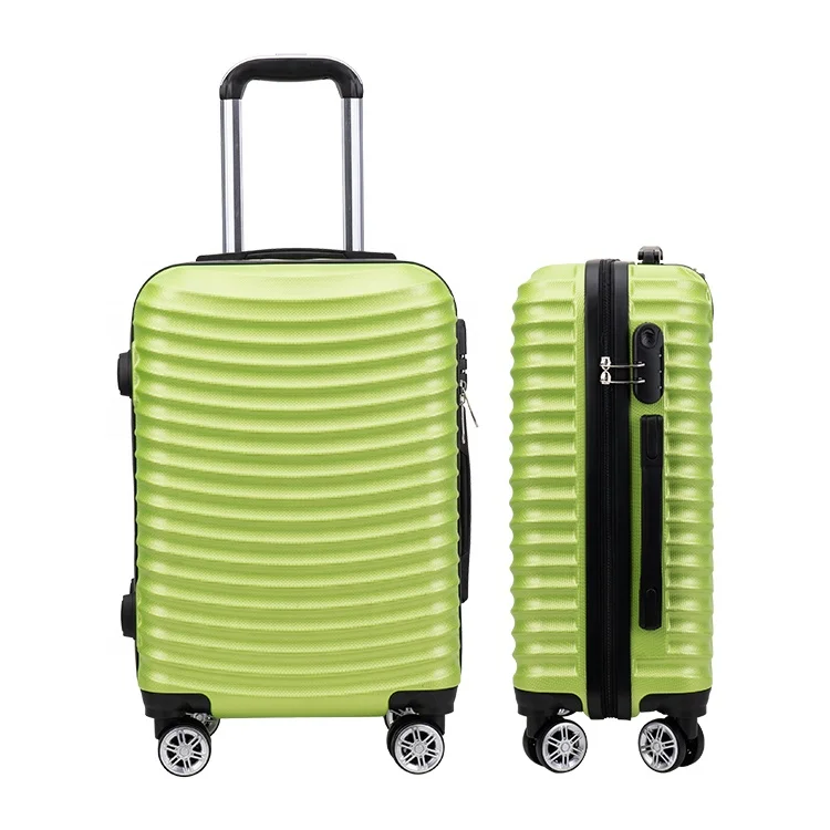 20/24/28 ABS 4 wheel Trolley Suitcase Luggage factory Set 3 piece of abs luggage set travel suitcase