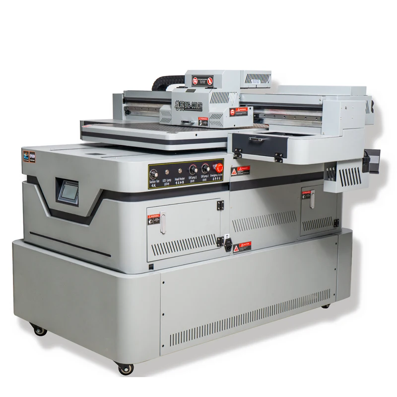 2*3ft uv flatbed printer A1 6090 UV Printer large  size  PVC Printing Digital Inkjet  Flatbed phone case