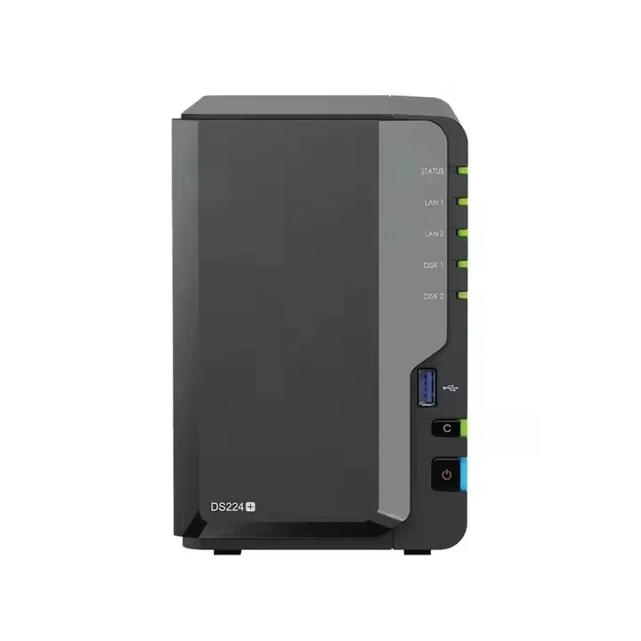 Synology DS224+ Nas Storage Server 2-Bay DiskStation Diskless USB Interface NAS Network Storage