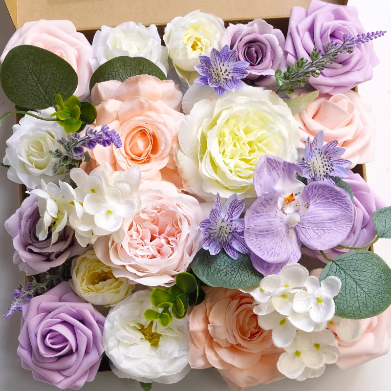 Guaranteed Quality Proper Price Flower Gift Sets Artificial Bouquet Of Flowers
