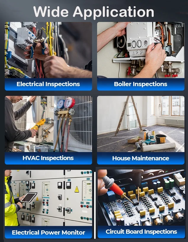 HTI 301 Phone Attachments Android Module 384x288 Ir Imaging Thermal Camera for mobile