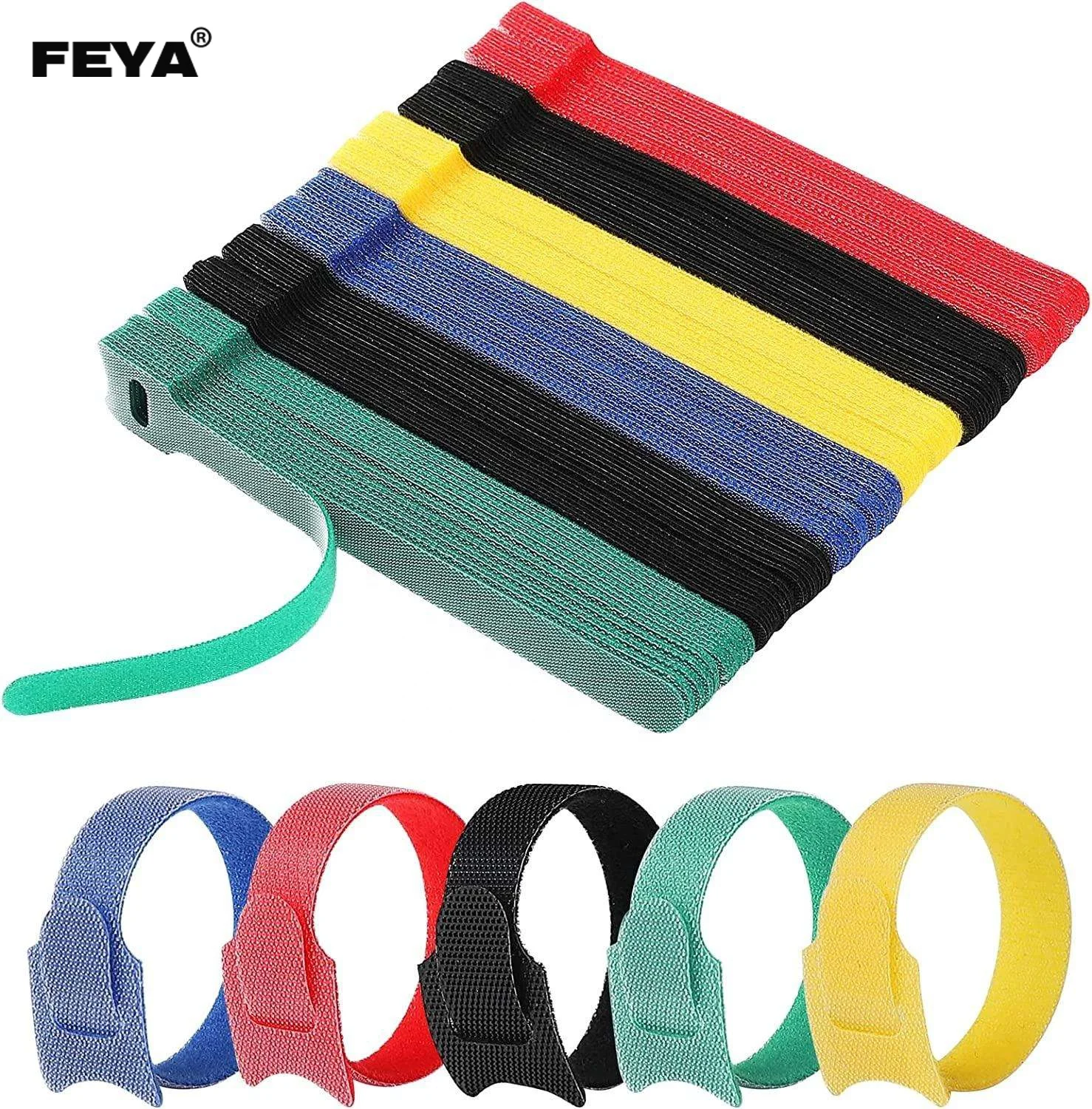 Hot Products Lot Hook Straps And Loop Reusable Self-Adhesive Magic Tape Sticker In China