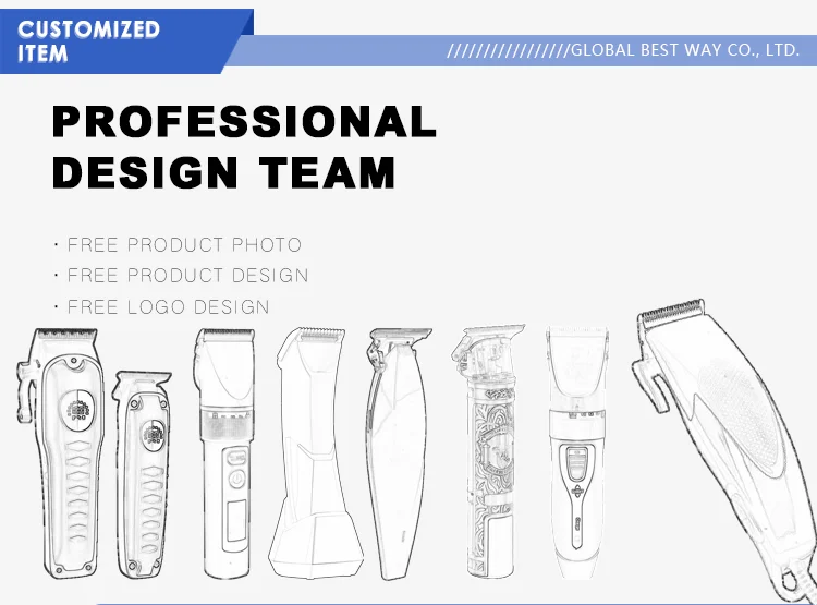 Bestway Hot Selling Magnetic Motor Professional Salon Barber Hair Clipper Machine High Speed Hair Trimmer