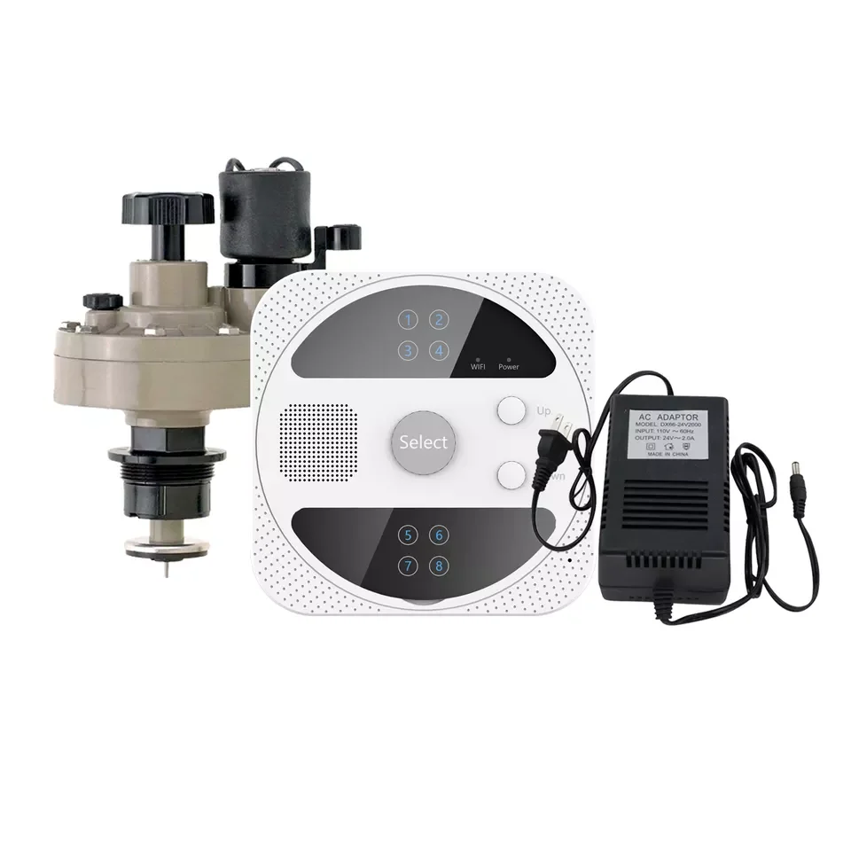 8 Zone Smart WiFi Sprinkler Controller Water Valve Controller Voice Control Via Alexa Google Home Smart Life Tuya App