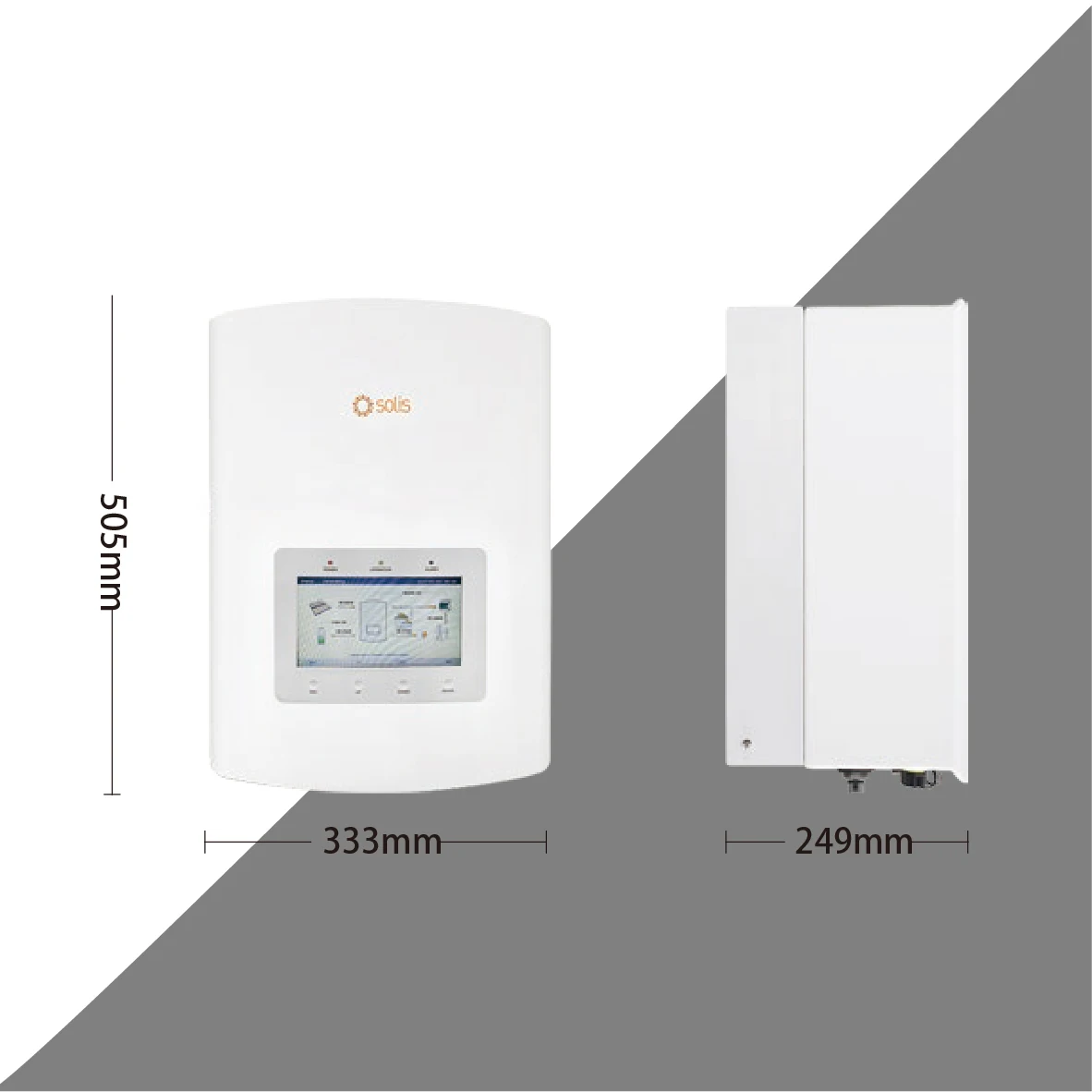 Solis  Solar Inverter with battery  Hybrid Storage Inverter RHI-3.6K-48ES-5G For Storage Solar Power System