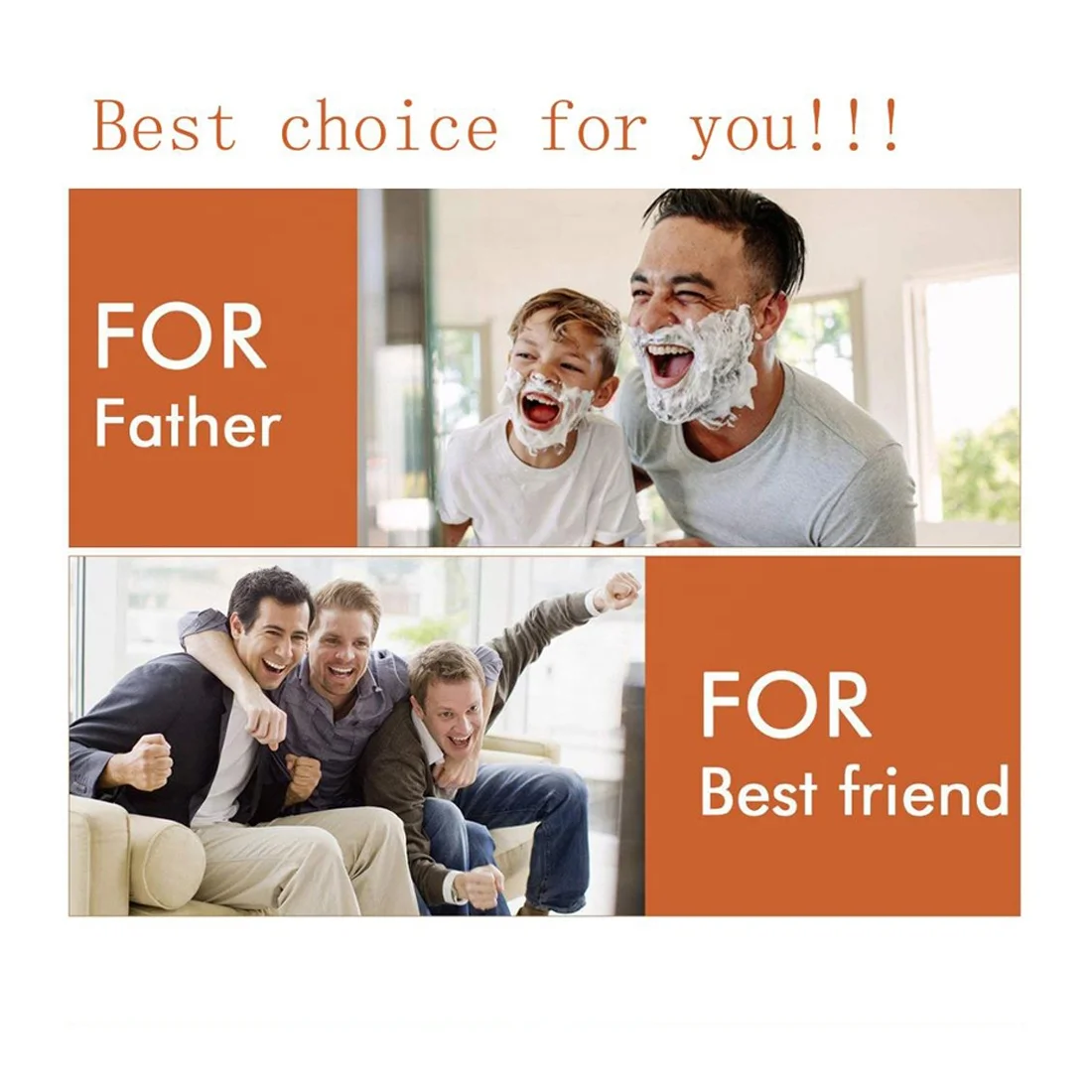 New 2023 Beard Folding Barber Shaver Knife Tool Professional Barber Straight Edge Custom Shaving Razor