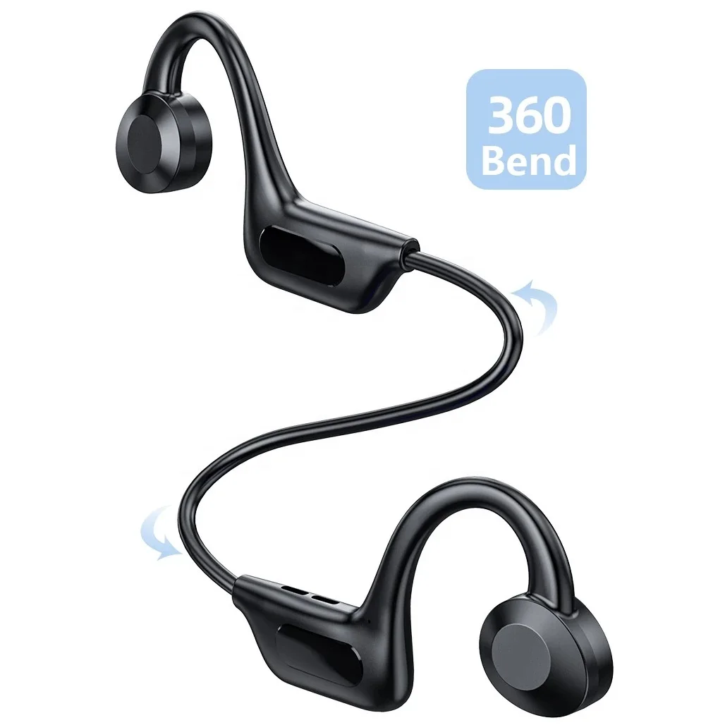 Высококачественные наушники bluetooth с костной проводимостью 5 1 водонепроницаемые беспроводные защитой от пота для спорта бега