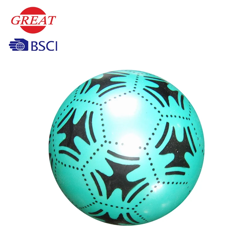 wholesale Inflatable Toy 20cm  PVC Children Handle exercise small yoga pilates ball with Print patterns and logos