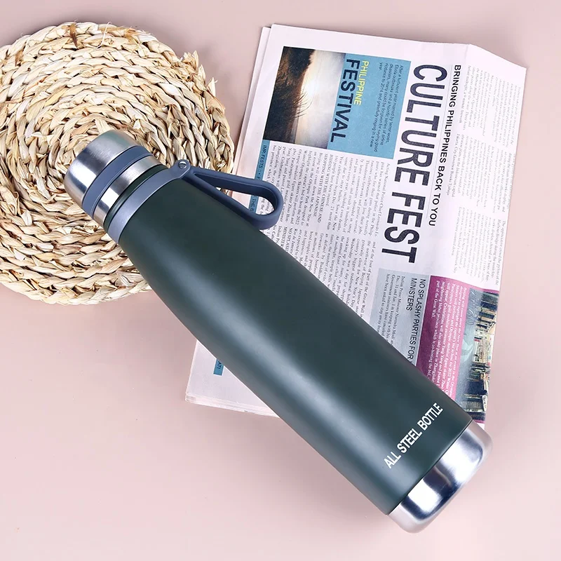 Wholesale Large Capacity stainless steel vacuum bottle vacuum insulated water bottle thermo water bottle gym sport flask