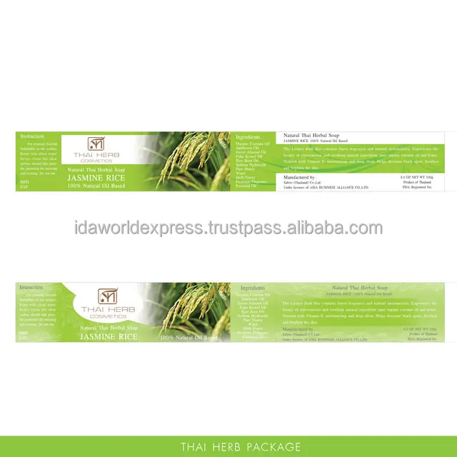 Face Soap Apply For Acne The Handmade Thai Herbal Soap 100% Natural Oil Based From Thailand