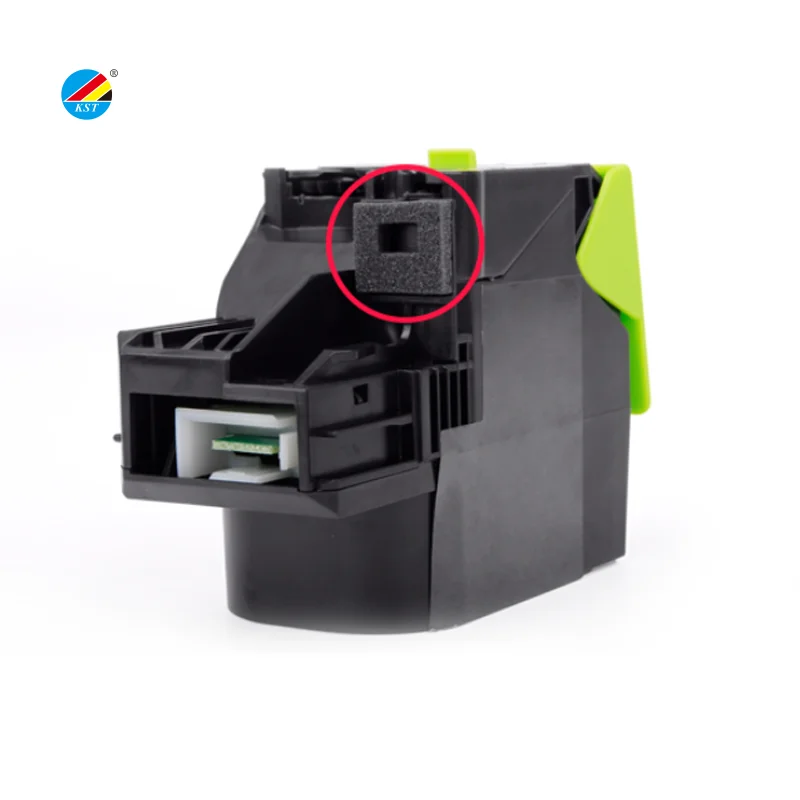 Картридж с тонером KST premium совместимый Lexmark CS720 CS725 CX725 цветной принтер японский порошок оригинальный барабанный