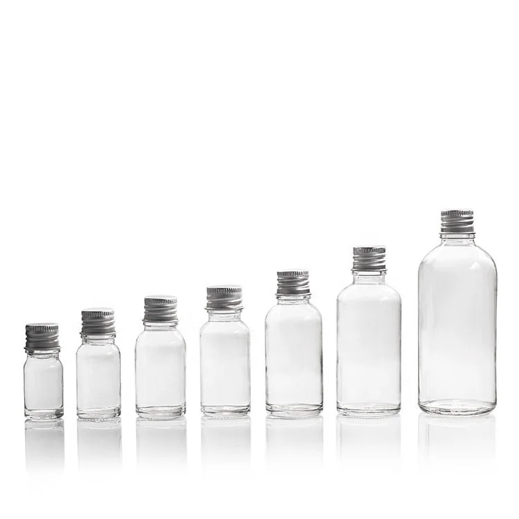 
5/10/15/20/30/50/100ml clear glass essential oil bottle dropper or stopper bottle clear glass bottles with stopper 