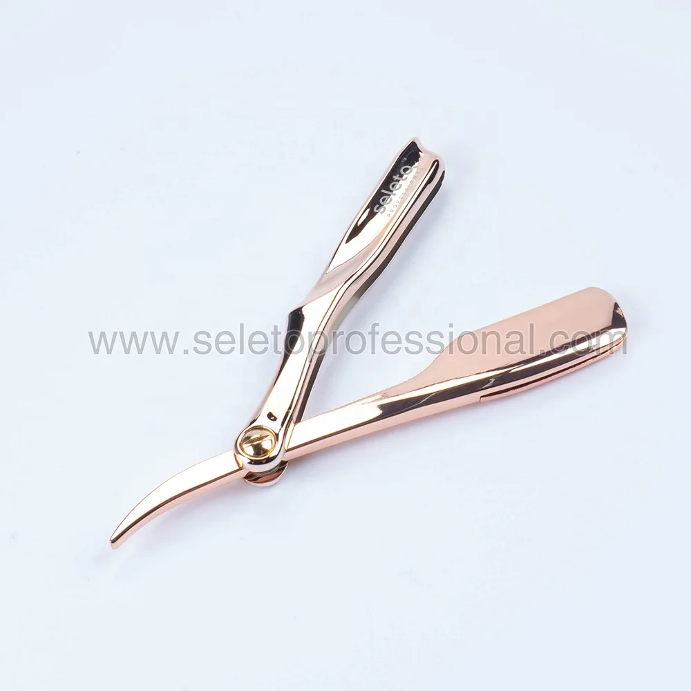 Baber Professional Vintage Barber German Fine Straight Razor Cutting Edge Pin Shaving Razor With Logo