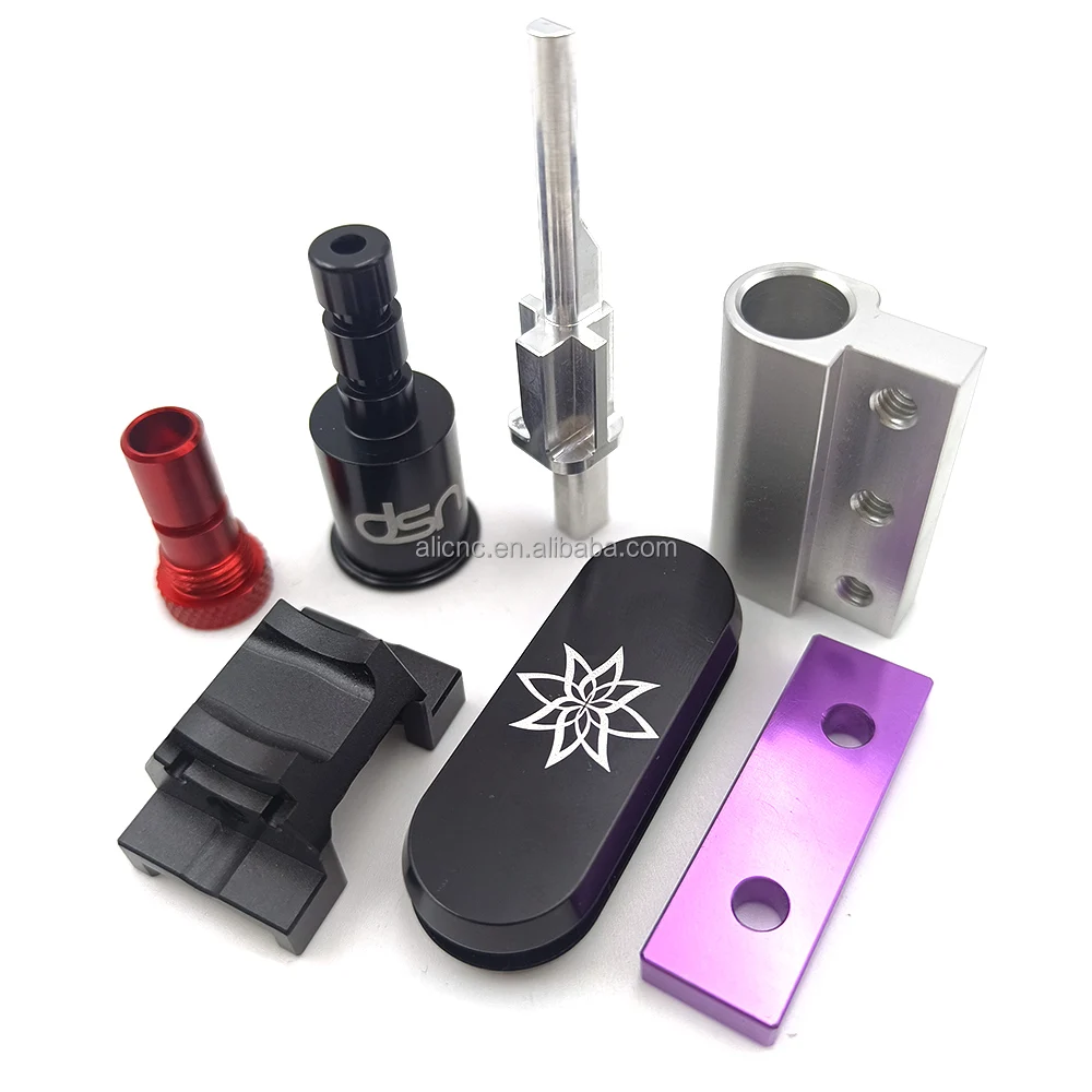 Custom Cnc Milled Lathe Turning Anodizing Machining Services Aluminium Customized Auto Motorcycle Small Metal Assembly Part