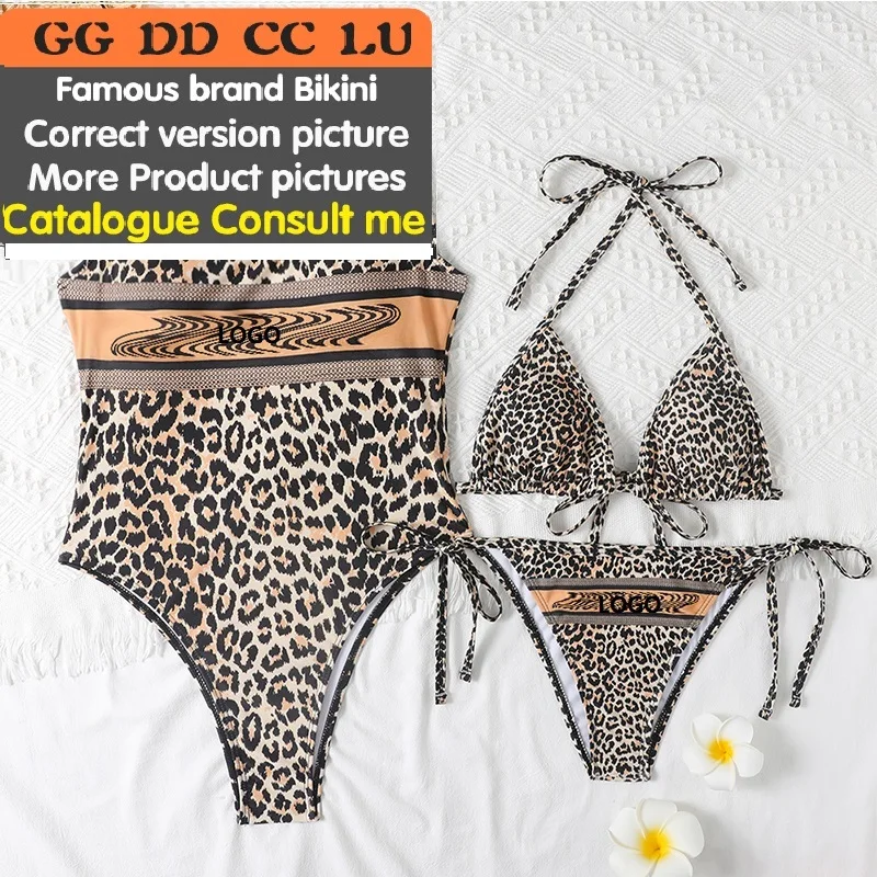 Designer swimsuits famous brands sexy swimwear woman Luxury bikini Sexy Triangle Bikini Luxury Bathing Suits Woman Swimwear