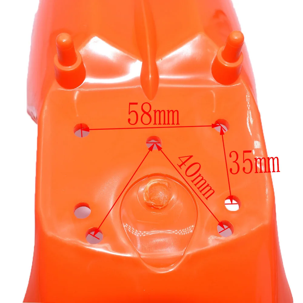 Motorcycle Front Rear Fender Dirt Pit Bike Plastic Cover  For Kayo K2 K7 BSE J2 Modified Plastic Fender Guard