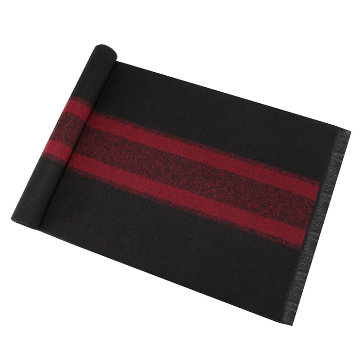 Dyed Custom Winter Scarf Print Viscose Warm Tassel Fashion Elegant Luxury Free Sample Adult Plain Logo scarf  Men