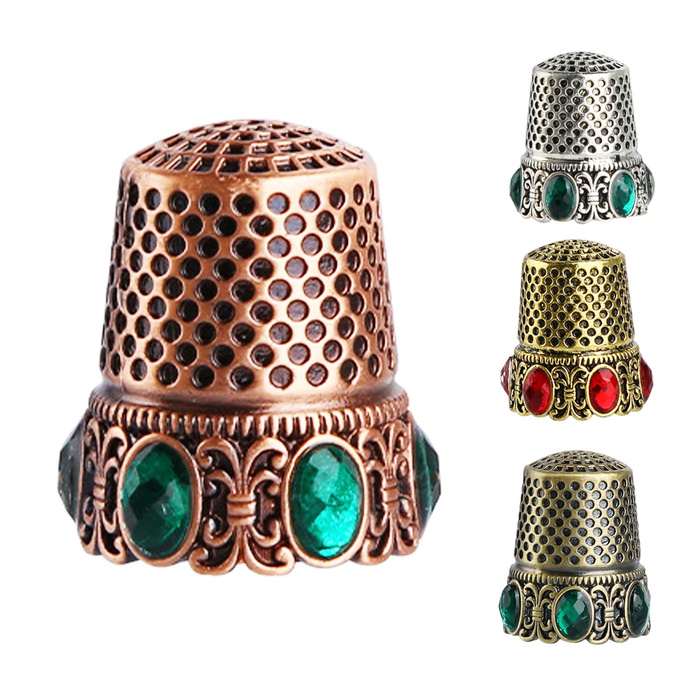 1Pc Sewing Thimble Shield Finger Protector Pin Needles Sewing Quilting Craft Accessories DIY Sewing Tools Needlework