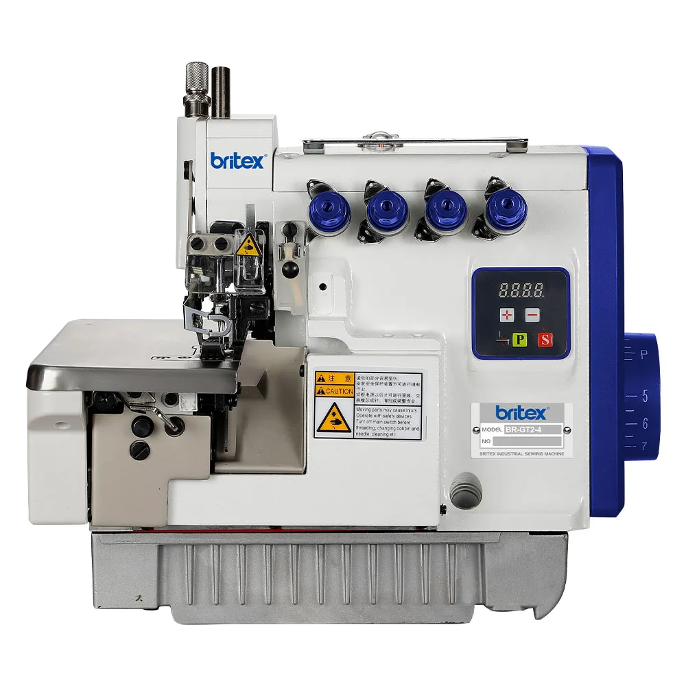 BR-GT2-4D  4 Four Thread  Direct Drive Overlock sewing machine Britex Hot selling model