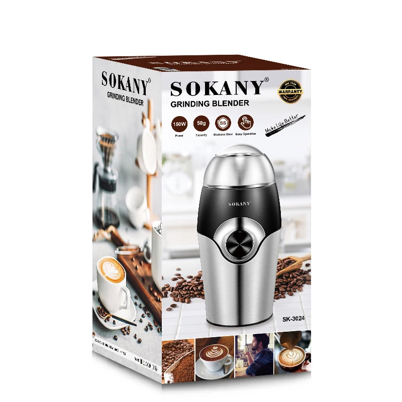 110v 150w 50g Home Use Mini Coffee Machine Commercial Coffee Grinder Automatic Coffee Bean Grinder