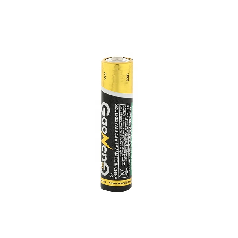 Super quality No.7 LR03 AM-4 no. 7 aaa battery alkaline batteries