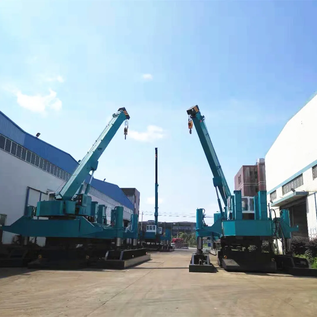 T-works Pile drilling machine with no noise and vibration