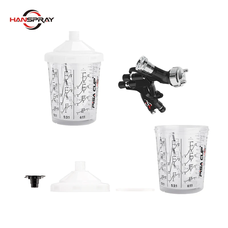 Factory Direct Sales Automatic Paint Spray Gun Cup Spray Gun Accessories Nozzle Paint Spray Gun Cup
