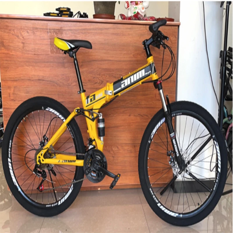 Aluminum Alloy Rim Bicicleta  High Carbon Steel Disc Brake Variable Speed Hard Frame Kids fat bicycle big tire mountain For Men