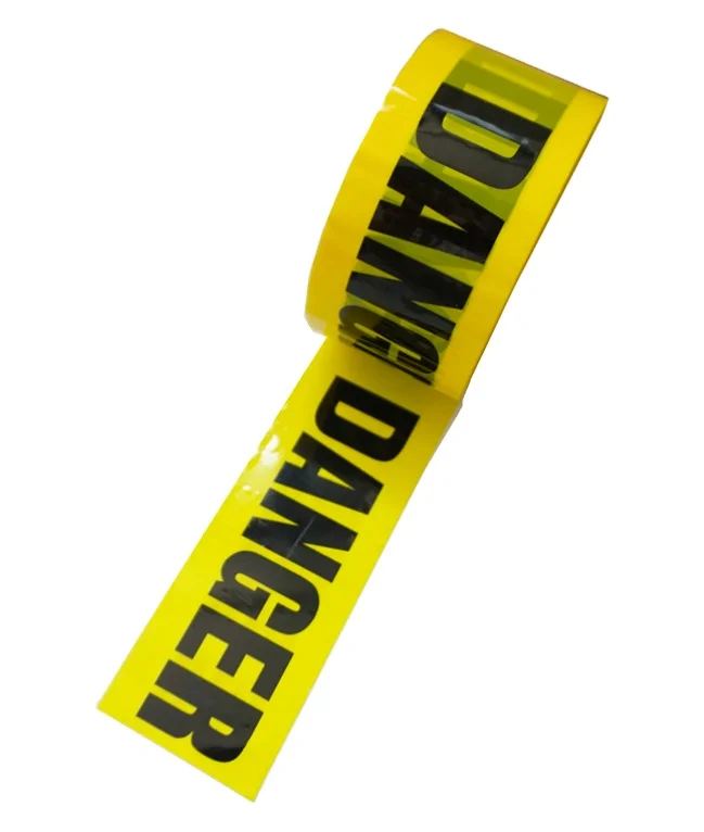 Safety and Security Clear and Visible PVE Material Highly Visible Warning Tape