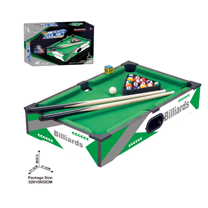 Hot Good Selling Tabletop Ball Billiards Home Pool Tables Mini Billiard Table for Kids Playing