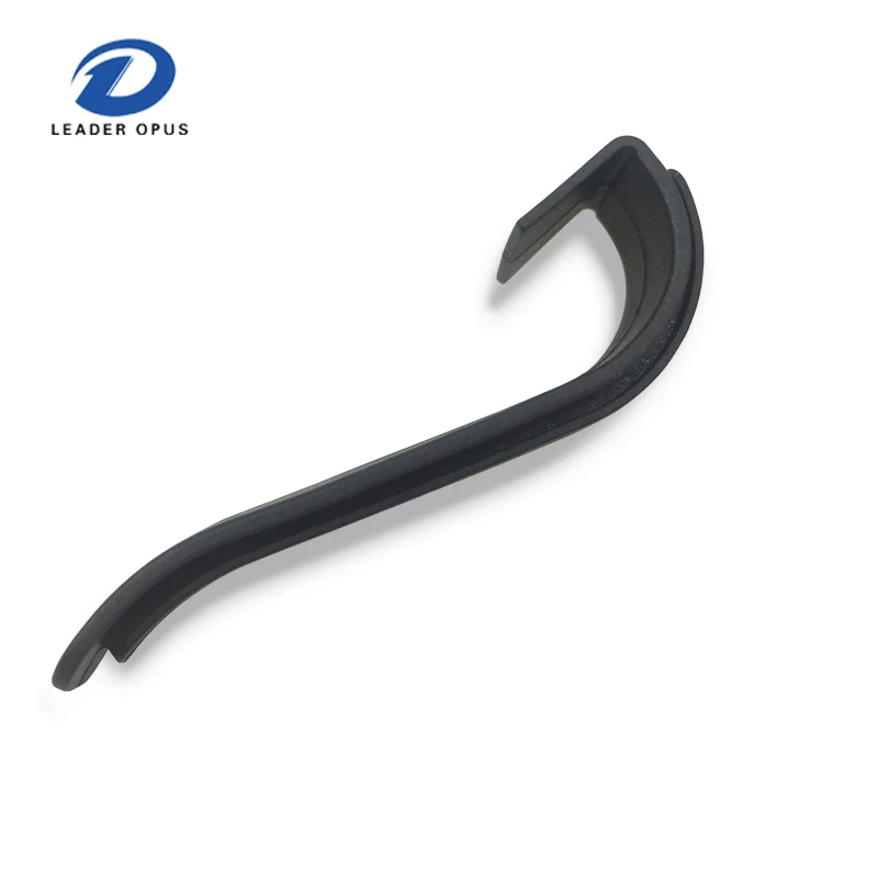 Custom molding black electric conductive rubber gasket conductive silicone rubber electrode for sale