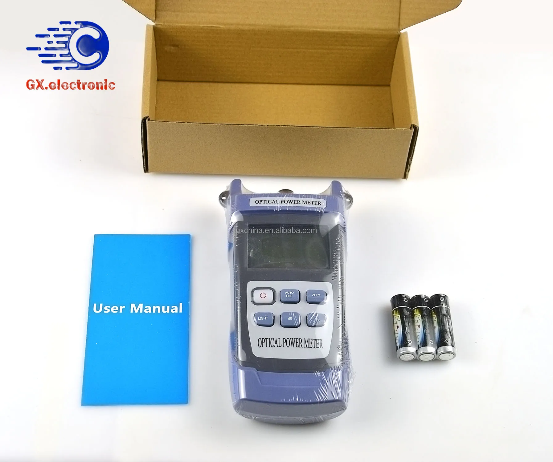 Ftth Fiber Optic Power Meter Ftth Fiber Optical Laser Source Power Meter Connector Cable Tester Optic Power Meter