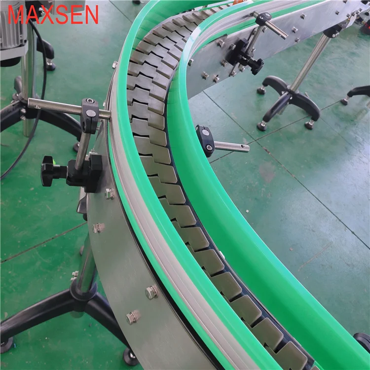POM Plastic Top chain conveyor table top chain plate conveyor slat chain conveyor with Competitive Price