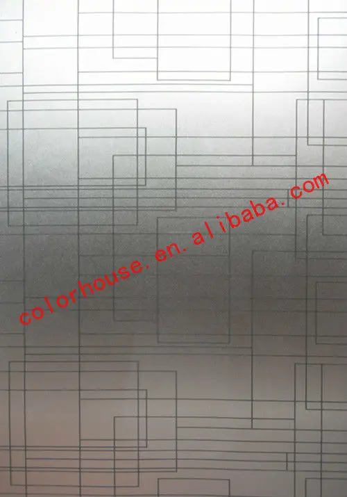 Windows Decoration Static Frost Film PVC Vinyl Privacy Decorative Glass Films AS028