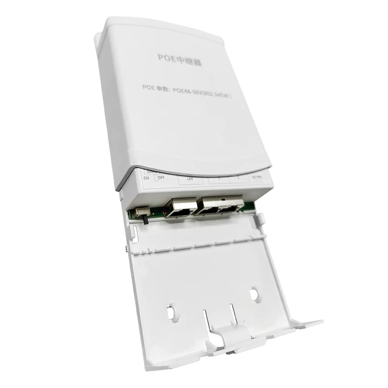 Водонепроницаемый Реверсивный POE коммутатор 10/100 м, удлинитель POE, дальность передачи 250 метров для IP-камеры, POE коммутатор