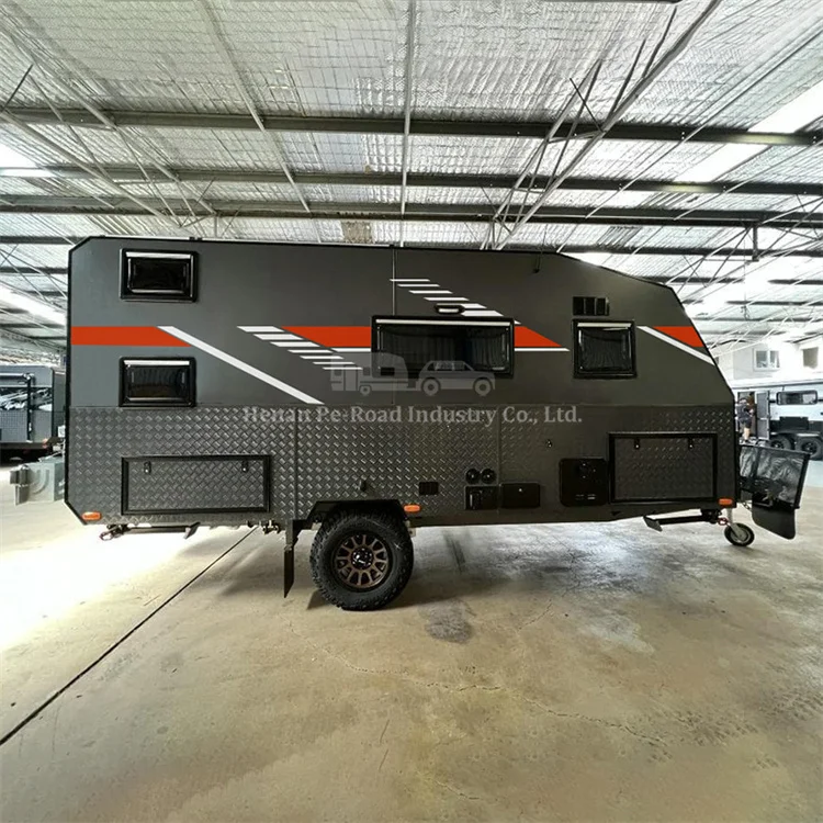 Australian Standard Camping Off Road Caravan Luxury Motorhome 4 Berth Lightweight Trailer Camper