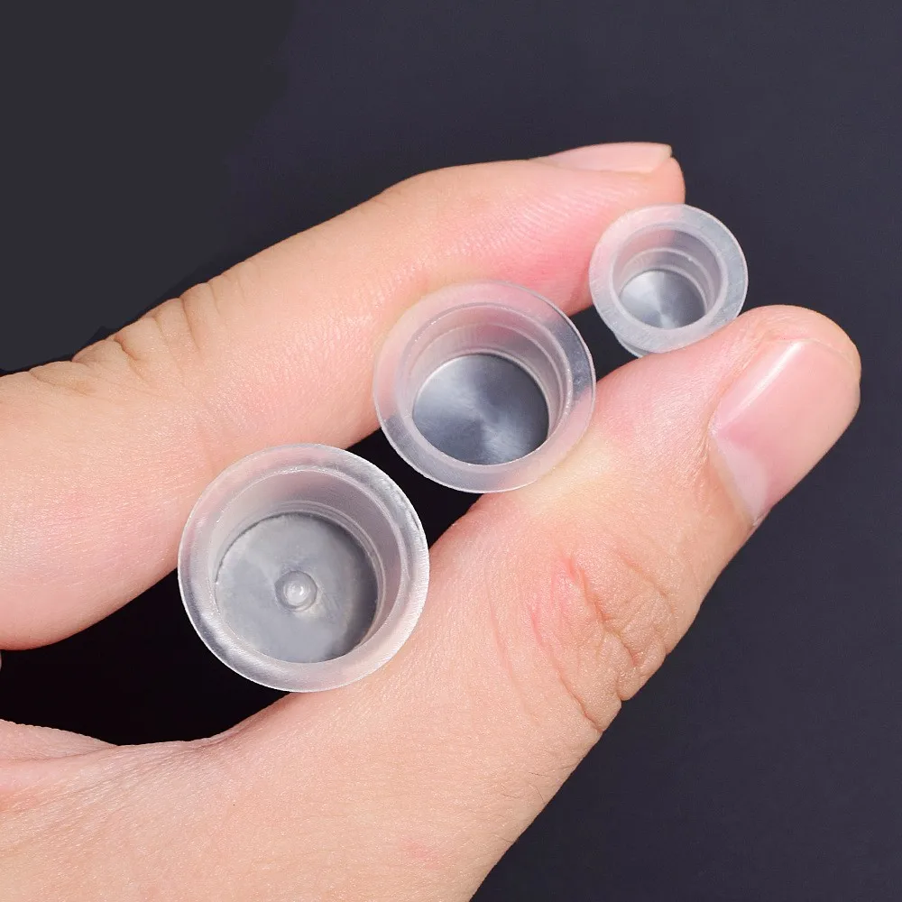 Medium Tattoo Ink Cups Supplies Disposable Eyebrow Tattoo Pigment Cup  White Ink Tattoo Dipfoam Rinse Dip Clean Dip Cup