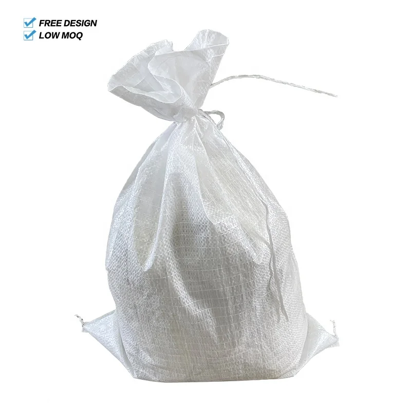 Factory Direct PP sack bag Customized rice bags 25kg High Quality polypropylene bags packaging