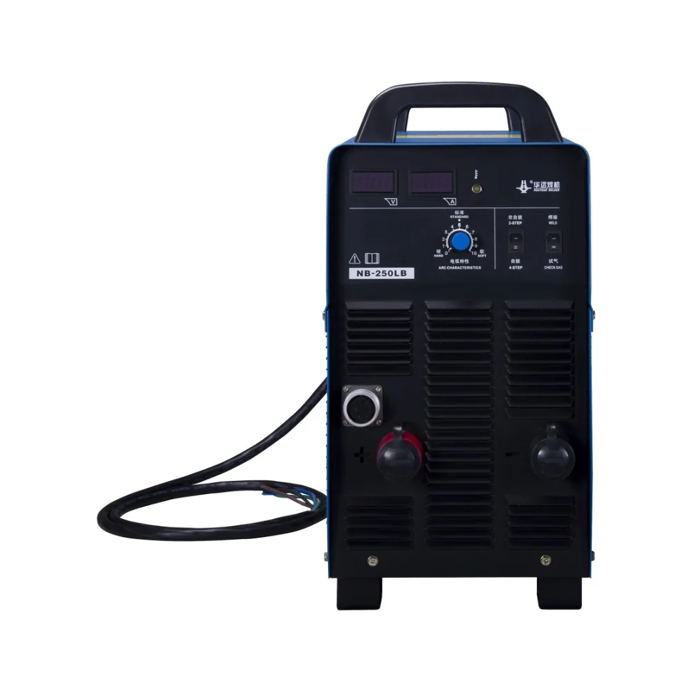 NB-250LB Inverter Gas Shielded Arc Welding Machine 380V Rated Input Voltage New Condition
