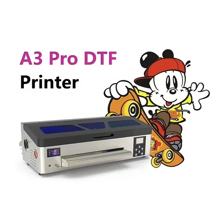 Garment Clothing Custom Pattern Thermal Transfer Textile A3 DTF Printing Machine