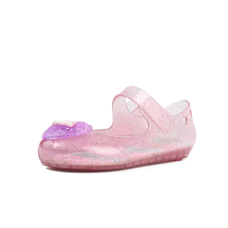 
Taranis 2020 summer new counter with baby girl sandals transparent jelly shoes lovely princess shoes 