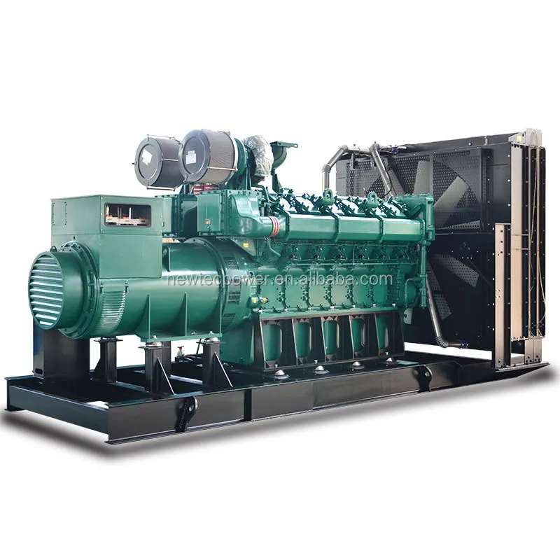 New Heavy duty generator sets for oil and gas industry 50Hz diesel generator 1250kva by Weichai BAUDOUIN engine 1000kw generator