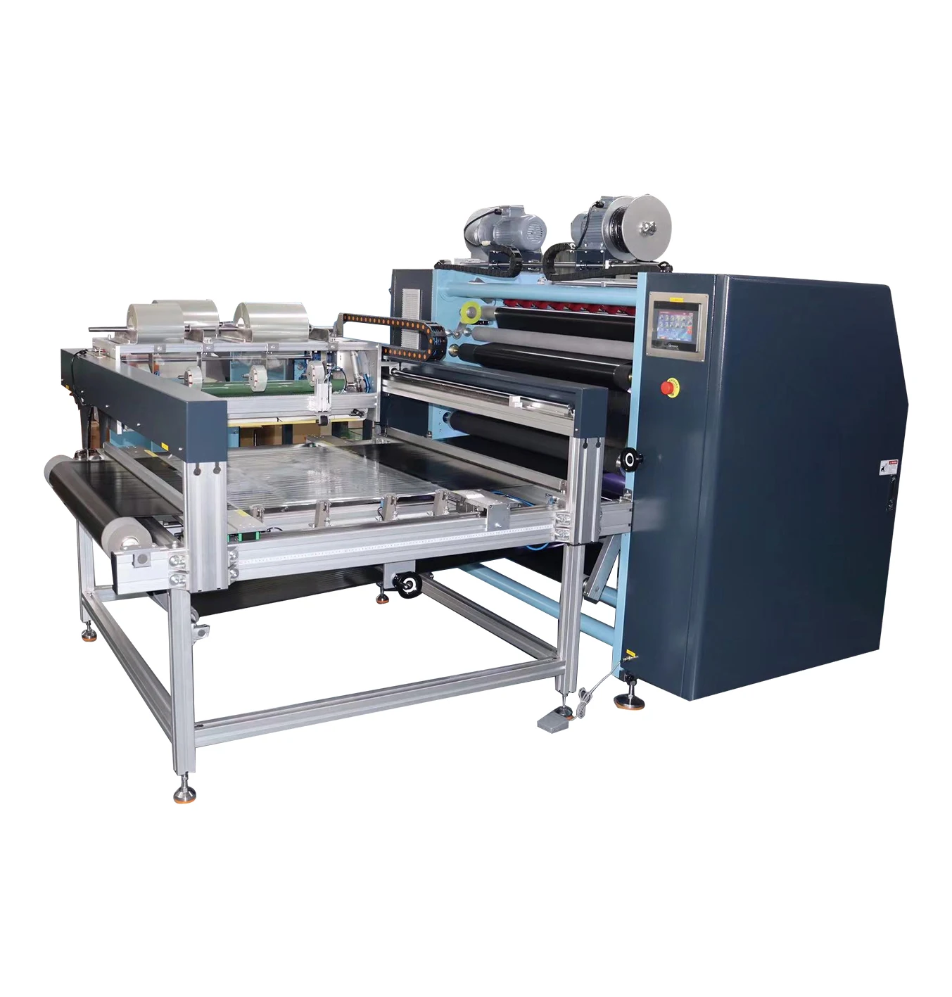Most Professional Automatic Thermal Card Printer Ribbons Slitting Machine Rewinder turret slitter rewinder