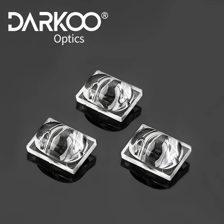 Single Lens for Street Light 3030 Supply Darkoo Array Lenses Emitting Round Degree Lighting Accessories  Price Len Optic