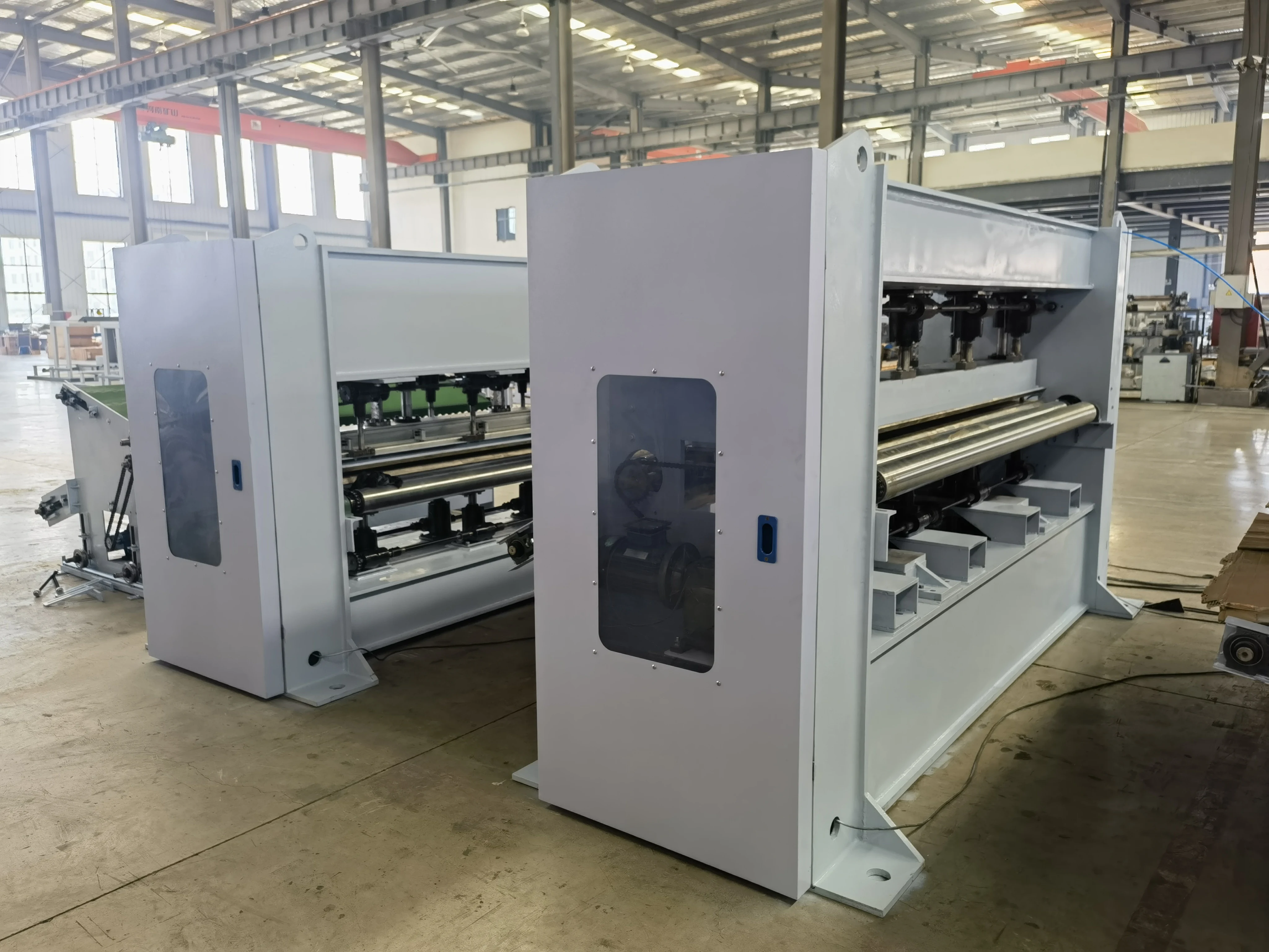 Automatic Nonwoven Machinery Mattress Needle Loom Machine New Condition Core Motor Engine Components Blanket Manufacturing Plant